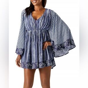 Tommy Bahama Sanibel Blues Pintuck Cover Up